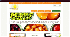 Desktop Screenshot of cannedfood.co.uk